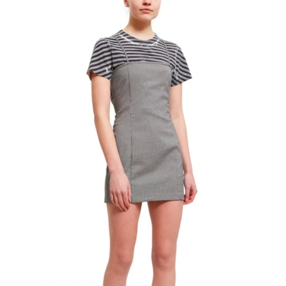 CALLIPYGIAN Opening Ceremony Houndstooth Dress